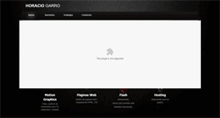 Desktop Screenshot of horaciogarro.com.ar